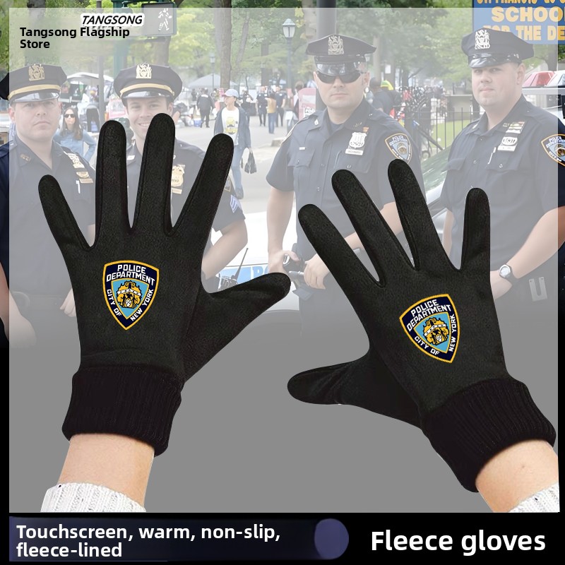 Touch Screen Gloves - Nypd Tactical Action Gloves Warm Touchscreen