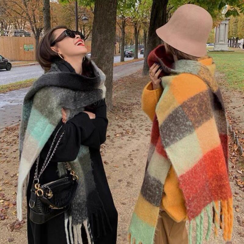 Cashmere Pashmina Wrap - NEW Luxury Winter Thick Warm Scarf