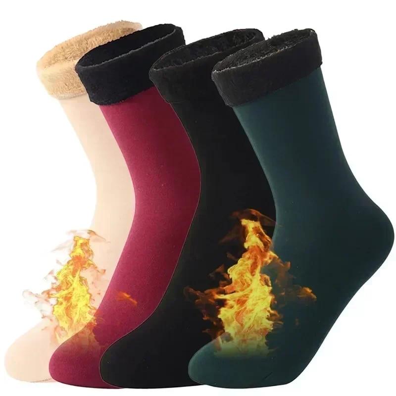 1/2/3/5/10Pairs Thermal Socks  - Thermal Sock Wool 评论和价格