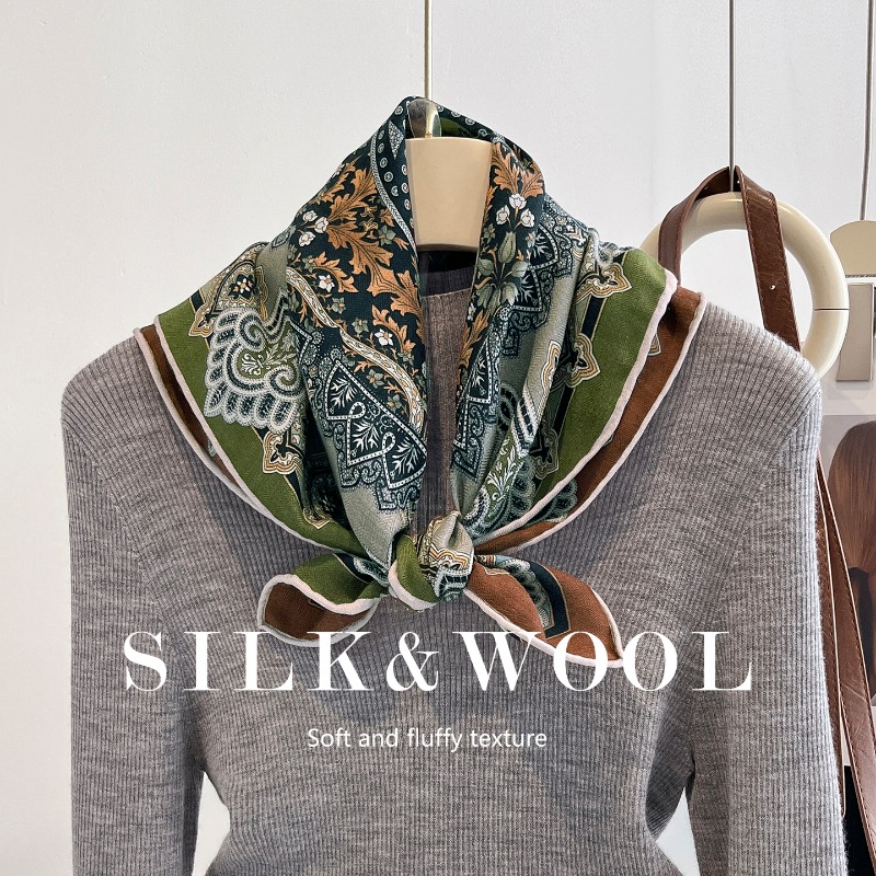 Central Compass Persian Floral - Shawl Wrap Winter 评论和价格