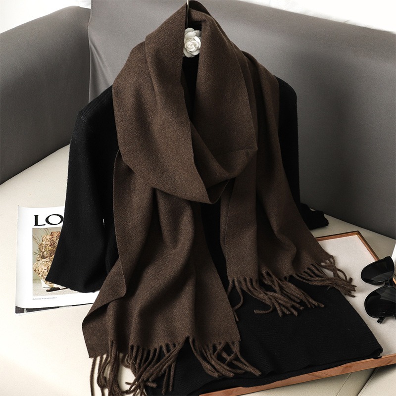 62Color Solid Women Winter Sca - Cashmere Pashmina Wrap 评论和价格