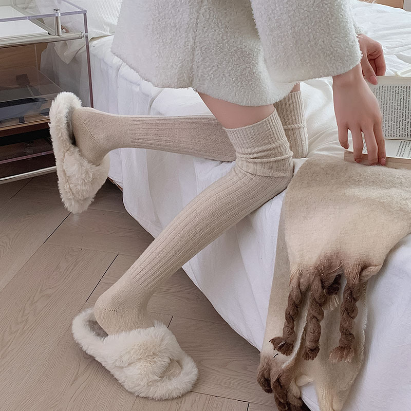 2025 Autumn Winter Women Stock - Thermal Sock Wool 评论和价格