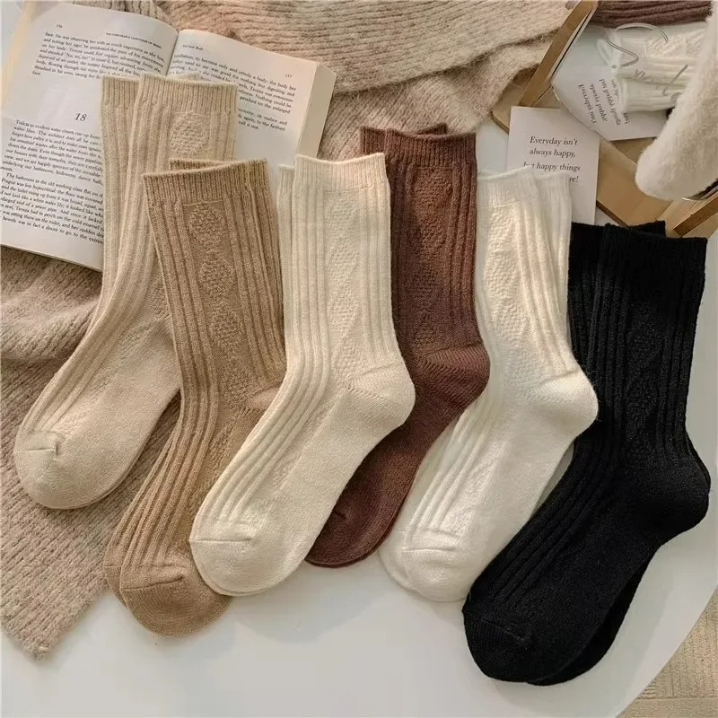 3pairs Cashmere Wool Socks for - Thermal Sock Wool 评论和价格