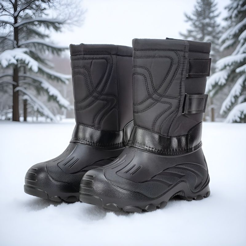 Large size snow boots, cold re - Waterproof Winter Boot 评论和价格