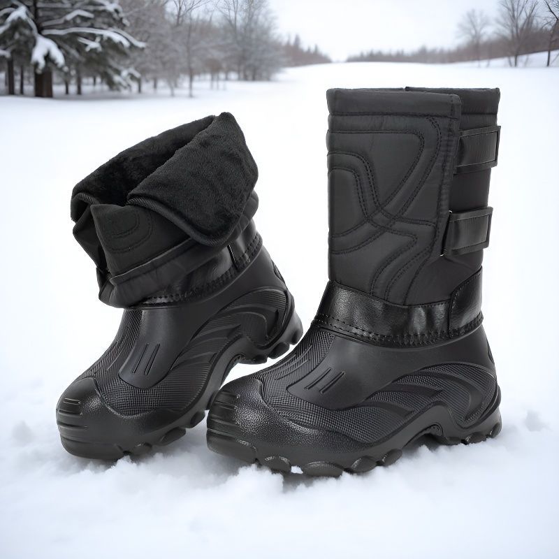 Large size snow boots, cold re - Waterproof Winter Boot 评论和价格