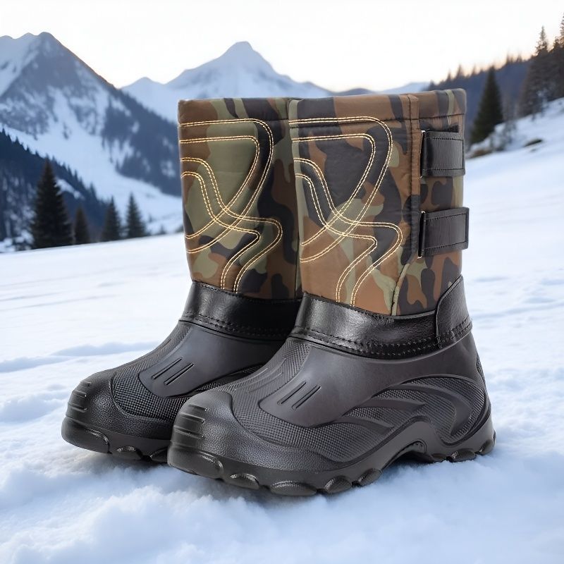Large size snow boots, cold re - Waterproof Winter Boot 评论和价格