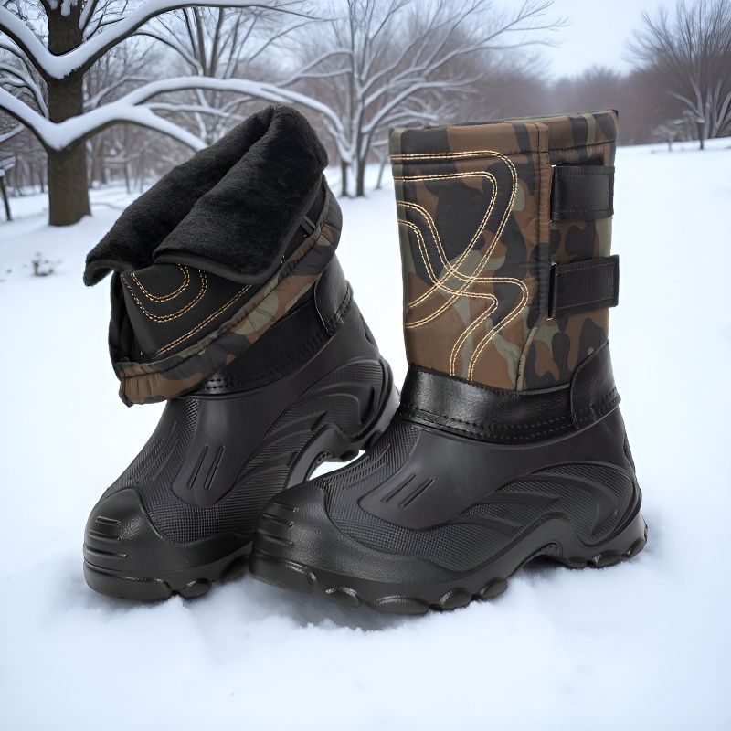 Large size snow boots, cold re - Waterproof Winter Boot 评论和价格