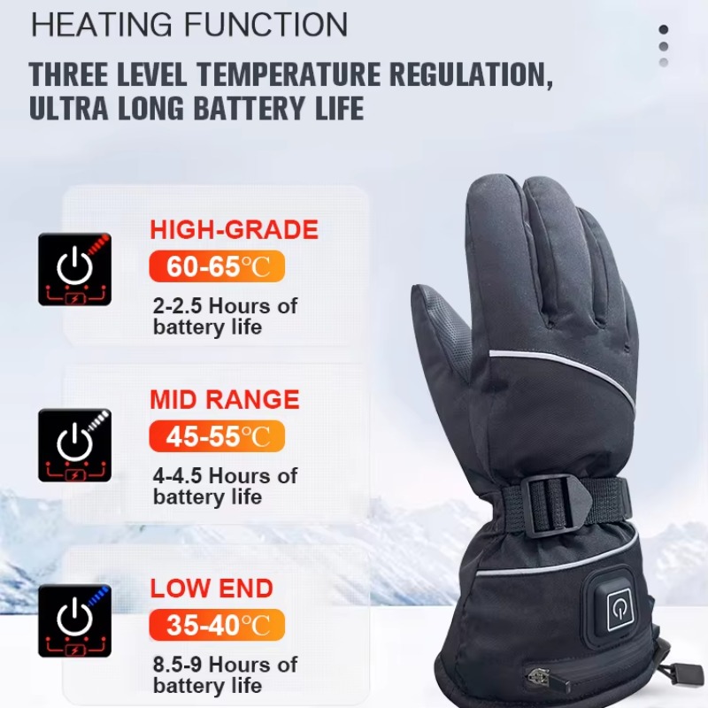 Snowboard Touchscreen Heat Win - Touch Screen Gloves 评论和价格