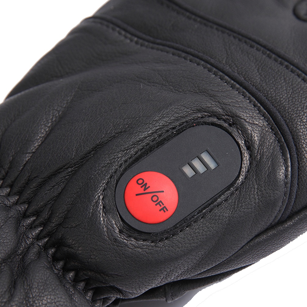 Heated Leather Gloves Men Wome - Hand Warmer Electric 评论和价格