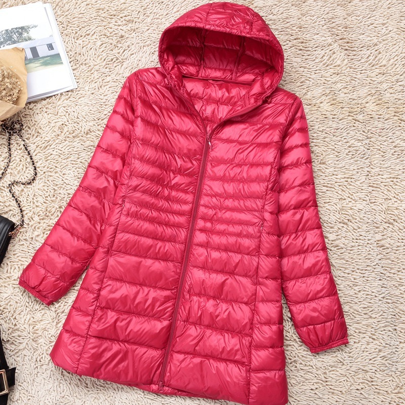 Plus Size 5XL 6XL 7XL Women's  - Down Jacket Packable 评论和价格