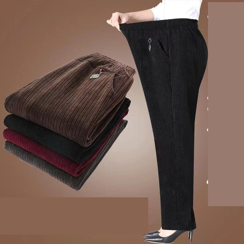 Oversize XL-8XL Corduroy Pants - Corduroy Pant Warm 评论和价格