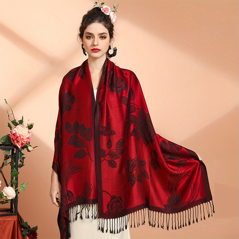 Tassel Blanket Design Thick Pa - Cashmere Pashmina Wrap 评论和价格