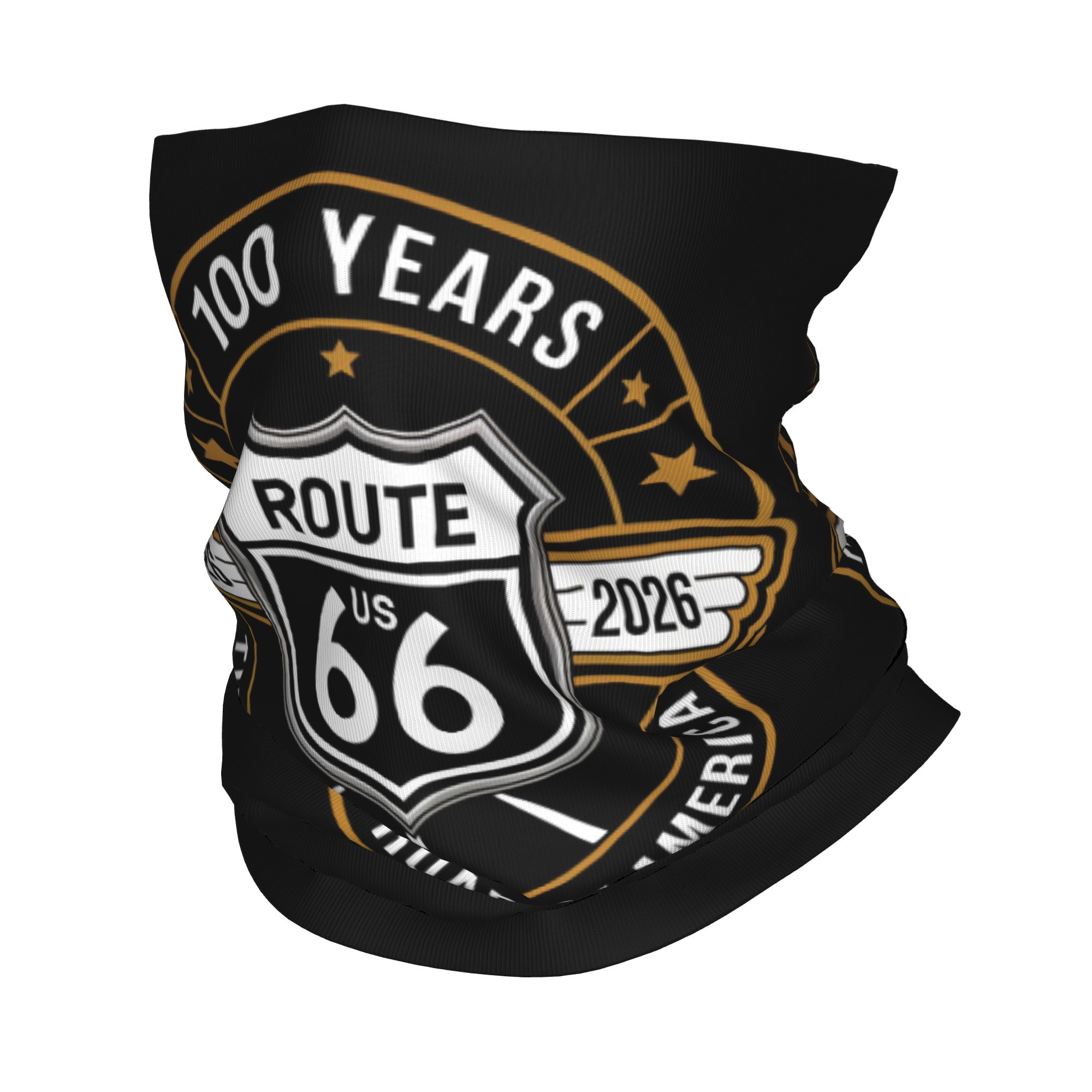 Custom Route 66 Bandana Neck W - Neck Gaiter Fleece 评论和价格