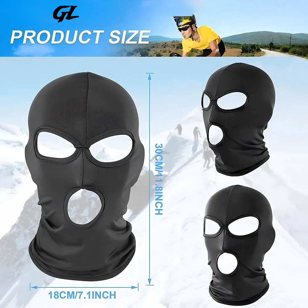 Balaclava 3 Hole Full Face Mas - Balaclava Ski Mask 评论和价格