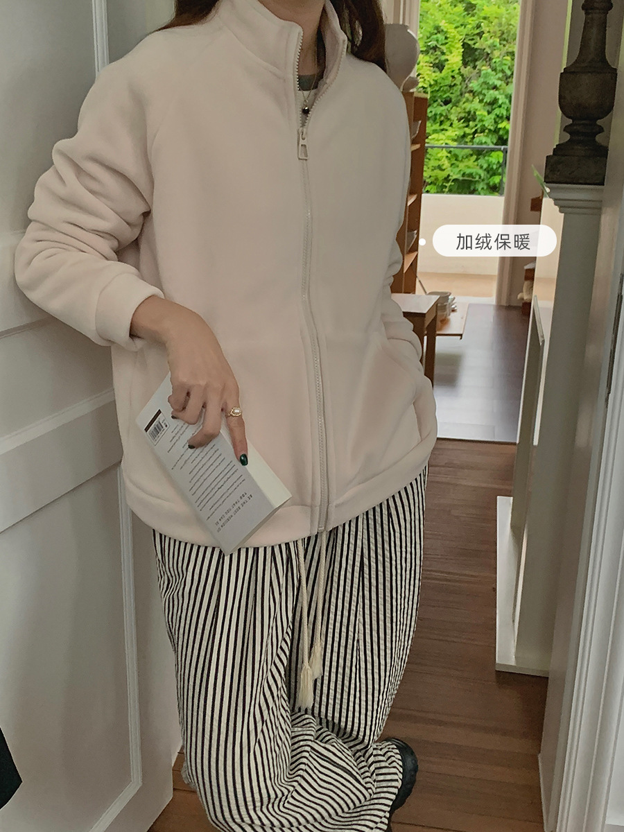 Fleece Sweatshirt No Hat Women - Sherpa Hoodie Fleece 评论和价格