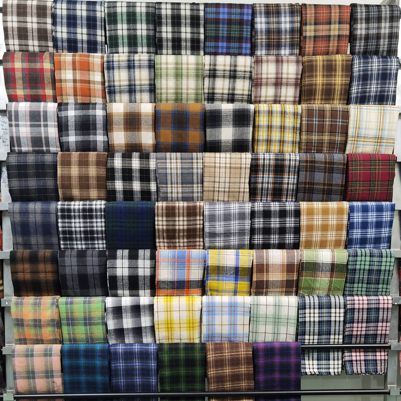 Twill Plaid Flannel Fabric By  - Flannel Shirt Lined 评论和价格