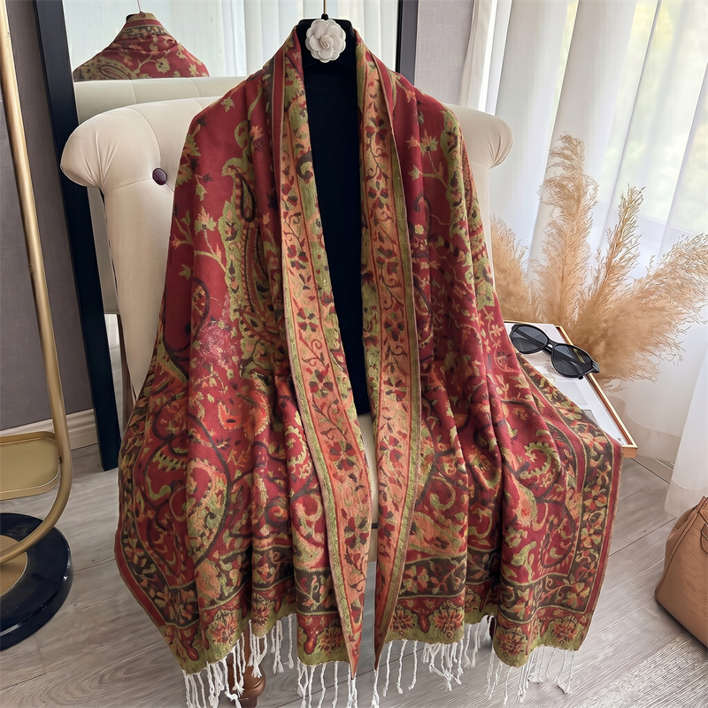 2026 Luxury Brand Cashmere Wom - Cashmere Pashmina Wrap 评论和价格