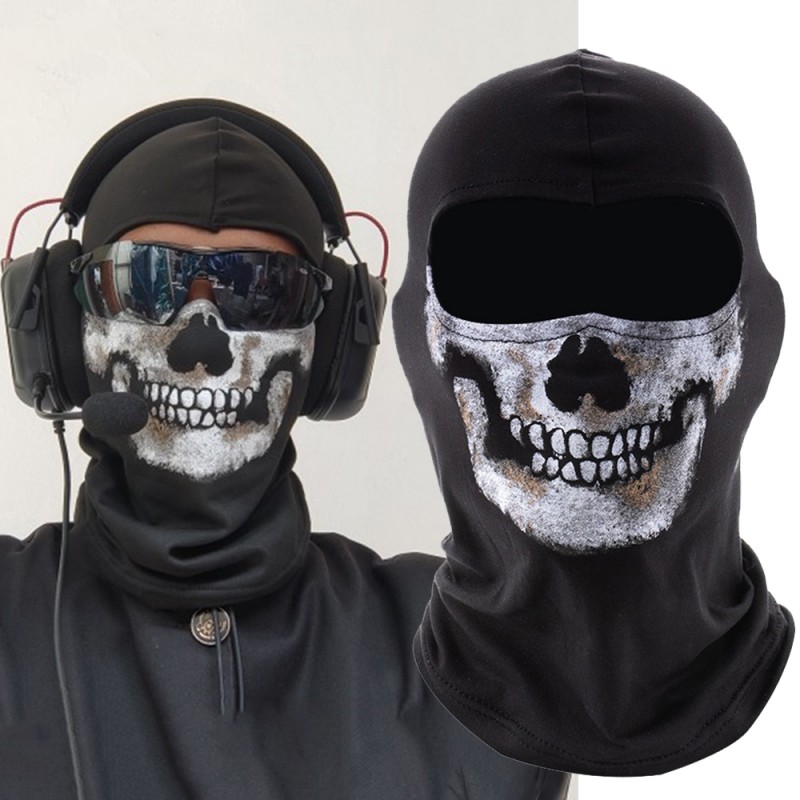 Game COD Ghost Skull Cosplay S - Balaclava Ski Mask 评论和价格