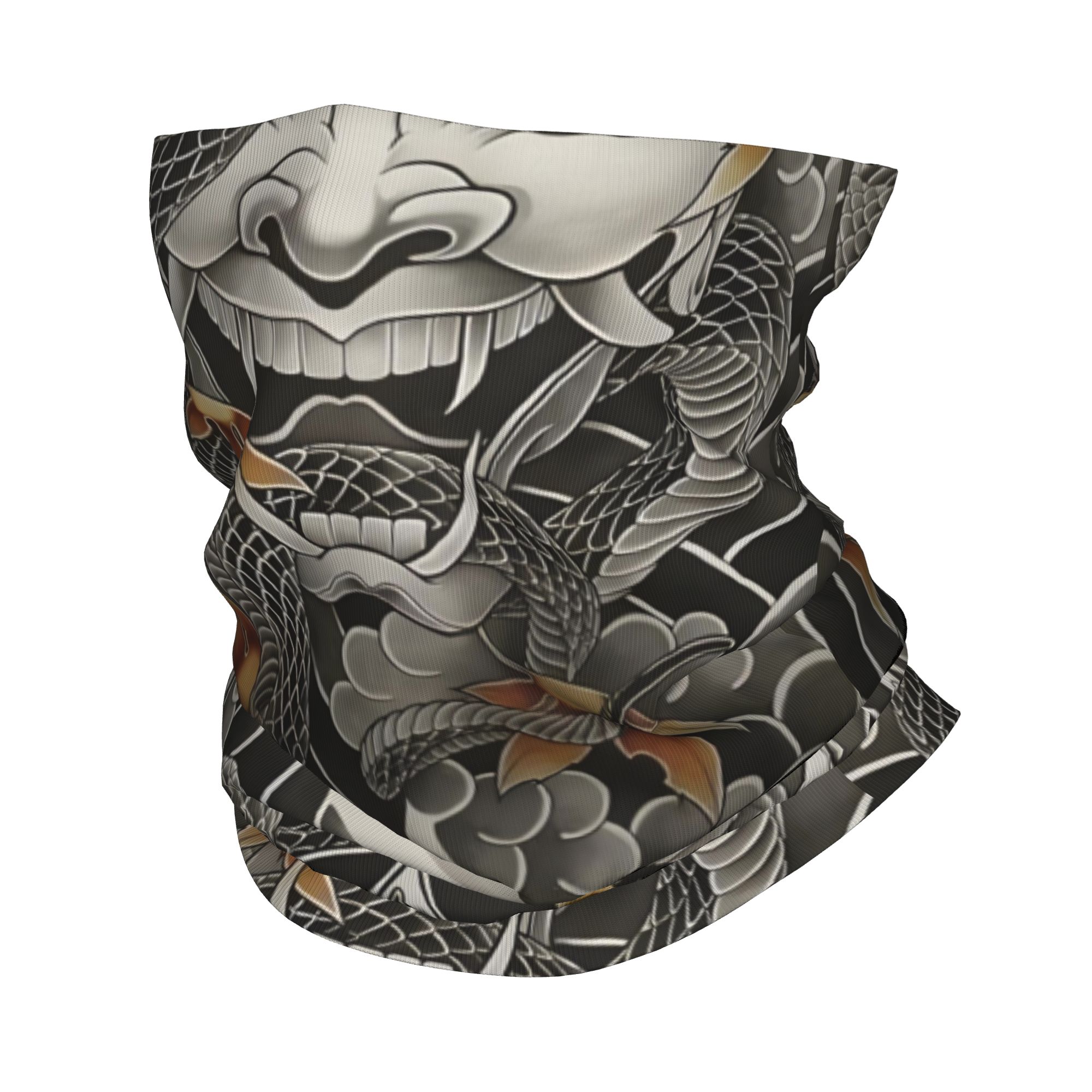 Custom Samurai Oni Demon Banda - Neck Gaiter Fleece 评论和价格
