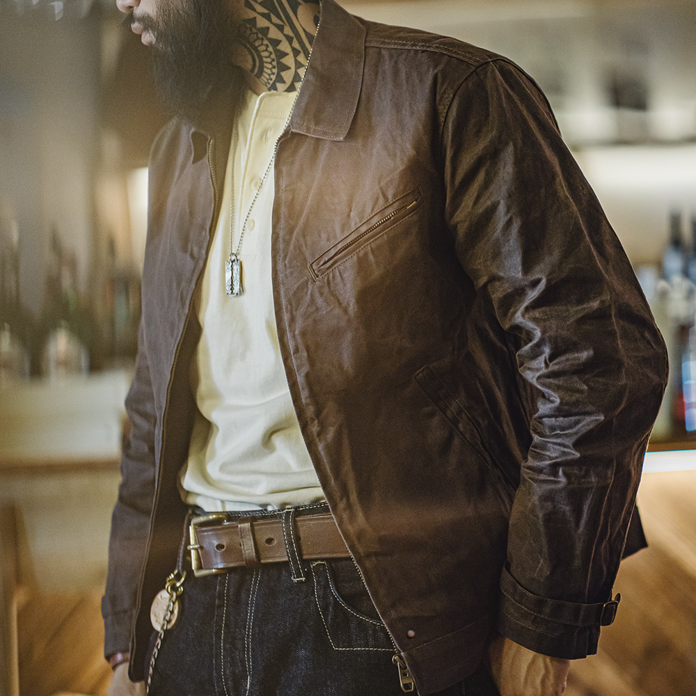 Maden Men's Vintage IV Oil Wax - Down Jacket Packable 评论和价格