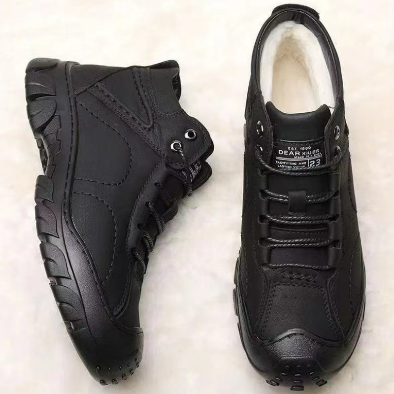 Men's Boots Lace Up Ankle Boot - Waterproof Winter Boot 评论和价格