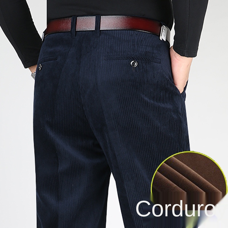Double Pleated Corduroy Pants  - Corduroy Pant Warm 评论和价格