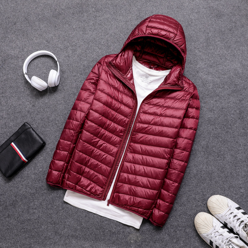 Men's All-Season Ultra Lightwe - Down Jacket Packable 评论和价格