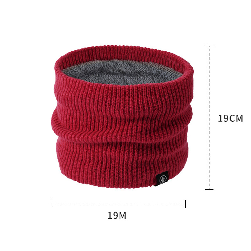Unisex Winter Warm Scarf Thick - Neck Gaiter Fleece 评论和价格