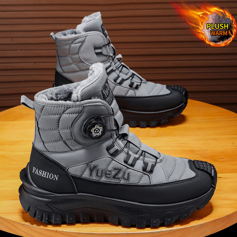 Big Size Men‘s Winter Snow Boo - Waterproof Winter Boot 评论和价格