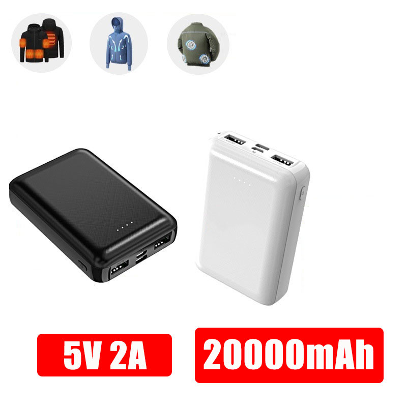 Mini Power Bank 20000mAh 5V 2A - Heated Vest Battery 评论和价格