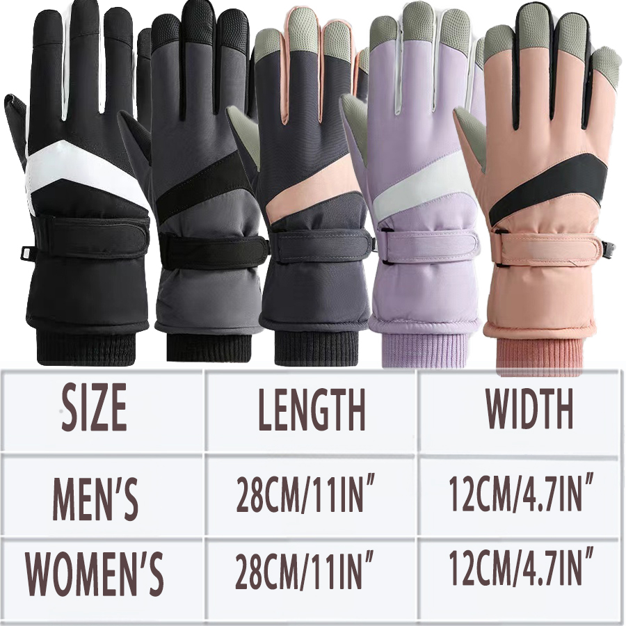 MuqiNush Waterproof Windproof  - Snow Glove Insulated 评论和价格