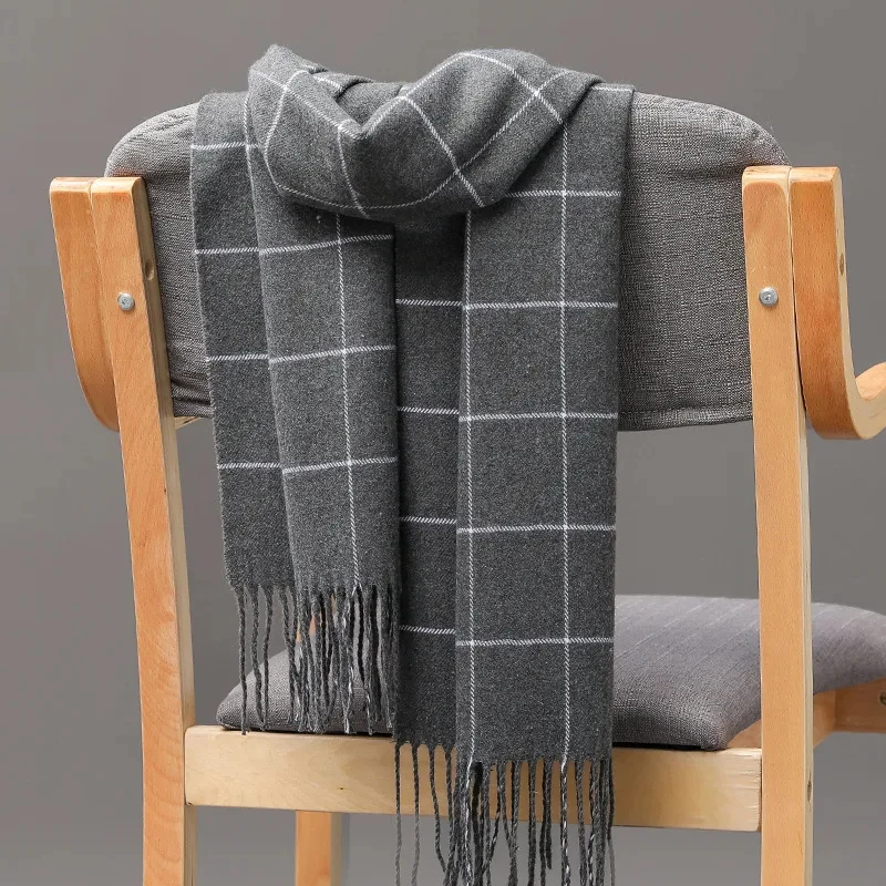 2024 New Winter Men Scarf Keep - Wool Scarf Men 评论和价格