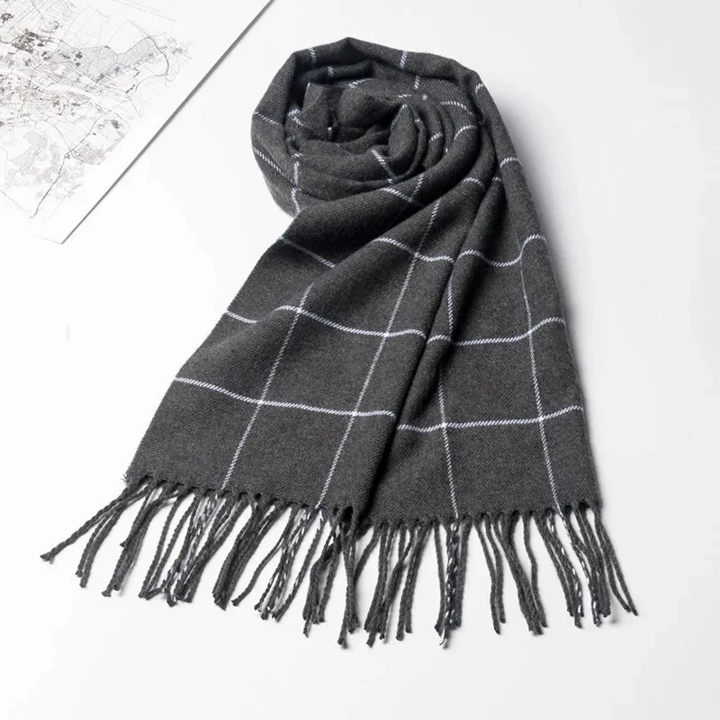 2024 New Winter Men Scarf Keep - Wool Scarf Men 评论和价格