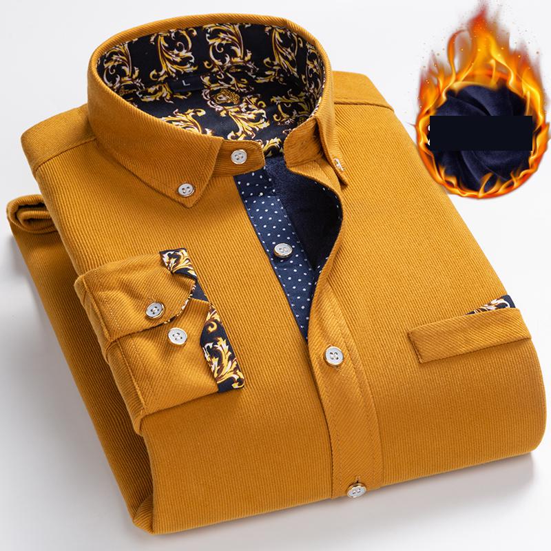 Thermal Men's Heavyweight Cord - Flannel Shirt Lined 评论和价格
